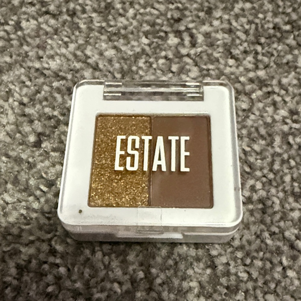 Estate Shimmering Gold and Matte Brown Eyeshadow